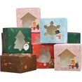 thumbnail image 2 of 25 Pack 4x4x2.5Inch Christmas Cookie Boxes, 2 of 8