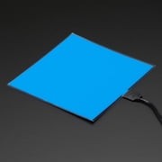 Adafruit Blue Electroluminescent (EL) Panel - 10cm x 10cm