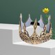 thumbnail image 3 of Bewildely King Crown for Men Birthday for Medieval Men for Prom Party  Kits de decoración para fiestas oro antiguo 23.62x5.91 pulgadas, 3 of 6