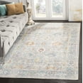 thumbnail image 2 of SAFAVIEH Mystique Kevin Distressed Polyester Area Rug, Grey/Multi, 8' x 10', 2 of 8