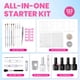 thumbnail image 3 of Kit de esmaltes de uñas en gel Beetles, 100 colores con luz UV, 133 unidades, 3 of 7