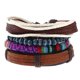 thumbnail image 1 of Fashion Retro Woven Leather Hemp Rope 4PCS Bracelet Kit Women Bracelet, 1 of 4