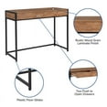thumbnail image 5 of Flash Furniture Cumberland Collection Computer Desk in Rustic Wood Grain Finish, 5 of 11