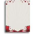 thumbnail image 1 of Love Hearts Romantic Stationery Paper - 80 Sheets, 1 of 2