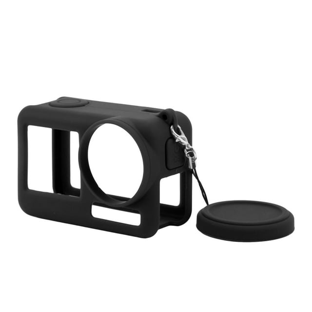 Camera Protective Case, Silicone Case For Osmo , Anti Scratch Non Slip Soft Protective Silicone Case Sleeve With Neck Strap Lanyard, For Osmo Action 4 3 Action Camera