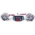 thumbnail image 1 of Audio Compatible Con para Motocicleta Radio FM Altavoz Estéreo Reproductor MP3, 1 of 9