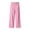Pink, variant on Wilark Girls Wide Leg Sweatpants Size 10, Athletic Casual Baggy Drawstring Elastic Waist Track Pants with Pockets for Kids Pink