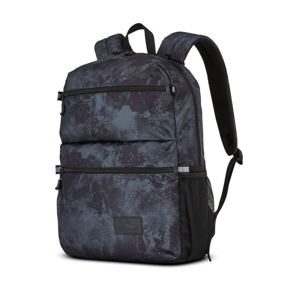 High Sierra Everclass Backpack - CHARCOAL WAVES
