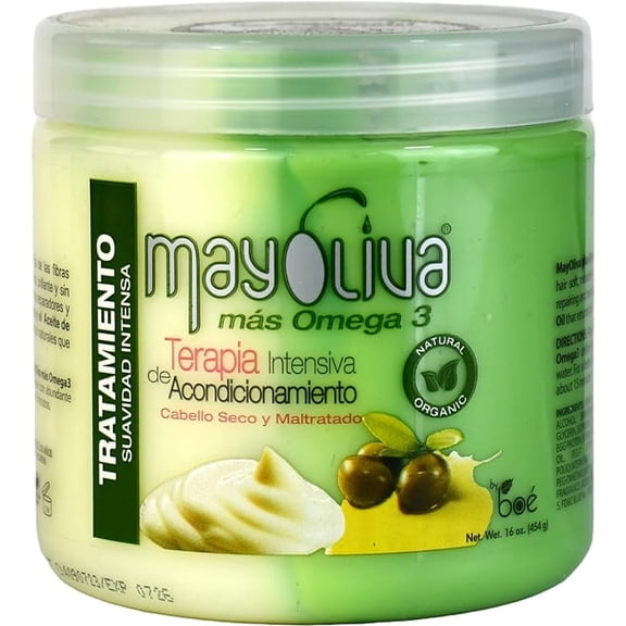Boe Mayoliva Omega 3 Intensive Conditioning Treatment, 16 oz