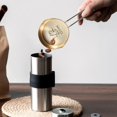 thumbnail image 3 of Gold Measuring Cups Measuring Spoons Set Stainless Steel 8 Piece Dry And Liquid Ingredients Cooking, 3 of 5