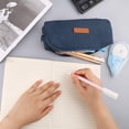 thumbnail image 5 of Estuche pequeño para lápices, bolsa para lápices para estudiantes, monedero, bolsa de cosméticos, papelería de oficina, escuela juvenil, 5 of 5