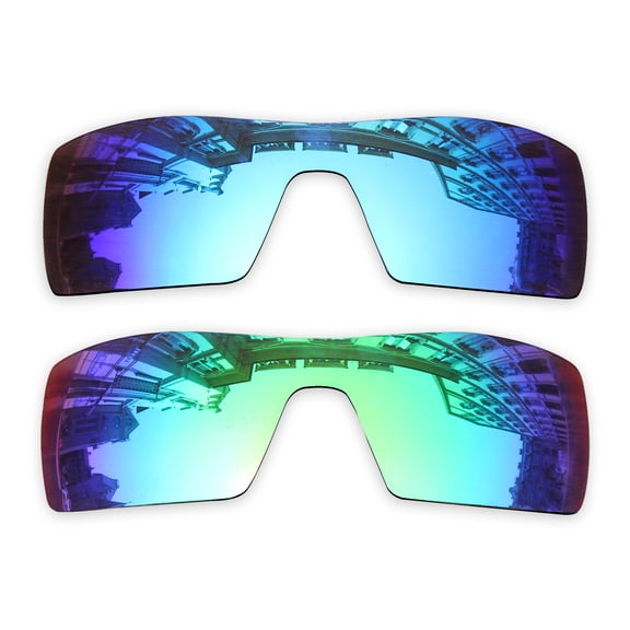 Vonxyz 2 Pack Polarized Replacement Lenses for Oakley Oil Rig Sunglasses