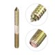 thumbnail image 4 of M10x90mm Colgador Pernos, 12uds Doble Cabeza Rosca Pasador Tornillos para Madera Muebles Conexión Unique Bargains pernos de suspensión, 4 of 5