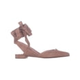 thumbnail image 4 of Womens Stuart Weitzman Supersonic Slingback Pointed Toe Flats, Naked Suede, 5.5 US, 4 of 5