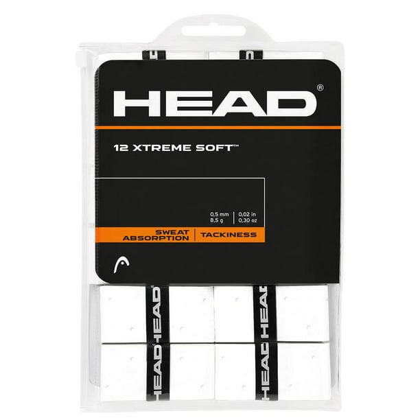 walmart.com | HEAD XtremeSoft Tennis Over Grip 12 Pack White