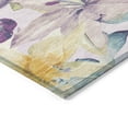 thumbnail image 3 of Addison Rugs Chantille Indoor/Outdoor Transitional Floral Lavender Machine Washable Rectangle Rug, 3' x 5', 3 of 8