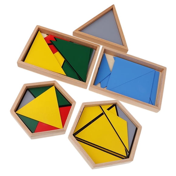 Vogacara Constructive Triangles Matching Toy Infant Kids Early Toy Learning Juguetes