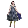 thumbnail image 1 of Bimba Robe d'Été Indienne Imprimée Style Angrakha pour Femmes Tunique Ethnique, 1 of 6