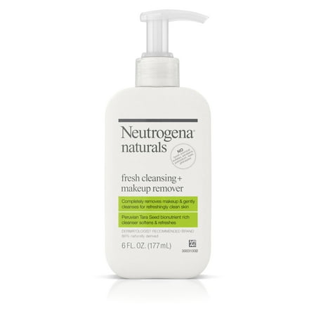 Neutrogena Naturals Fresh Face Cleanser + Makeup Remover, 6 fl. (Best Face Wash To Take Off Makeup)