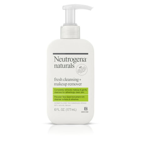 Neutrogena Naturals Fresh Face Cleanser + Makeup Remover, 6 fl.