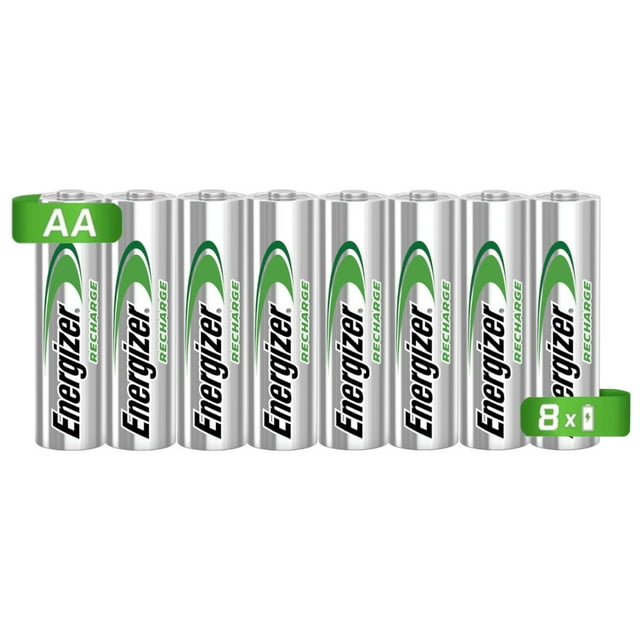 8 Pilas Baterías Recargables Energizer Tamaño AA 2300mAh