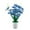 Blue, variant on WMGHA 20 Pcs Artificial Daffodils Flowers in Vase for Home Decor, Spring Flower Fake Silk Flower Arrangement for Home Wedding Outdoor Front Door, UV-Resistant Artificial Potted Flowers