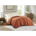 thumbnail image 3 of Madison Park Windom Lightweight Down Alternative Blanket with Satin Trim, King - Orange for Adults/Teens, 3 of 12