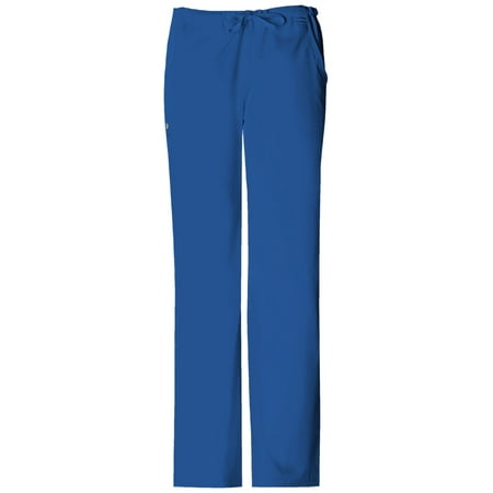 

Cherokee Luxe Women s Scrubs Pant Low Rise Straight Leg Drawstring 1066