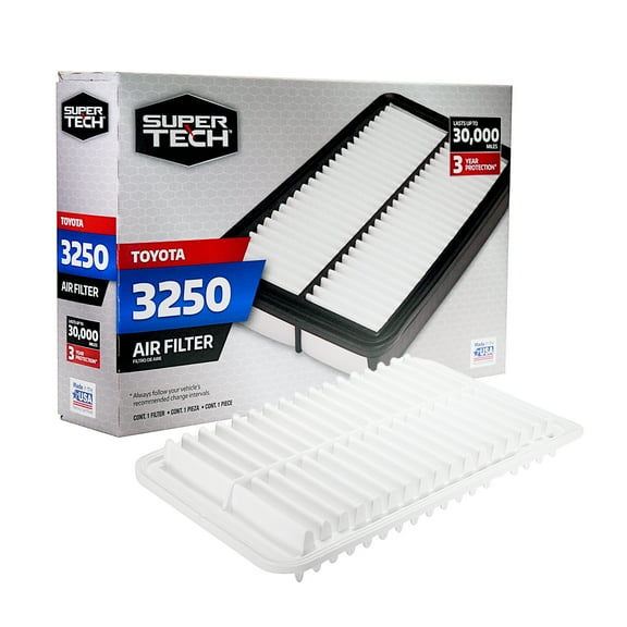Super Tech 3250 Engine Air Filter, Replacement Filter for Toyota