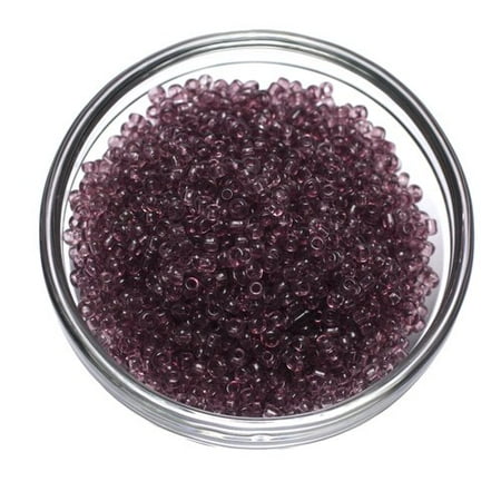 1.41 oz Purple Seed Beads