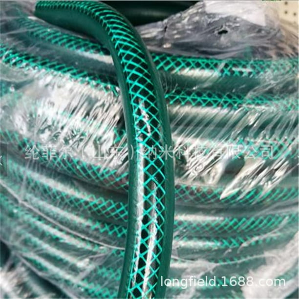 Greswe Pvc Garden Hose 1/2 Inch, Flexible Water Hose With Brass Fittings, No Leaking, Heavy Duty, For Household, Outdoors, Lawns, Patio 50ft