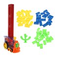 thumbnail image 4 of 1 Ensemble de Jouets Train Domino Transparent pour Enfants Petit Jouet Train Jouet d'Éducation pour Enfants, 4 of 7