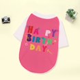 thumbnail image 4 of Contrasting Color Pet T-Shirt for Summer - Breathable and Comfortable Dog Shirt with Two-Leg Design - Stylish Cat Clothes and Essential Pet Supply, 4 of 7