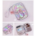 thumbnail image 2 of Hello Kitty Bolsa De Pasaporte Almacenamiento De Billetes Certificado De Gran Capacidad Clip Cubierta Protectora Impermeable Cartera Multifuncional huangjie unisex, 2 of 2