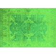 thumbnail image 1 of Ahgly Company Indoor Rectangle Oriental Green Traditional Area Rugs, 3' x 5', 1 of 4