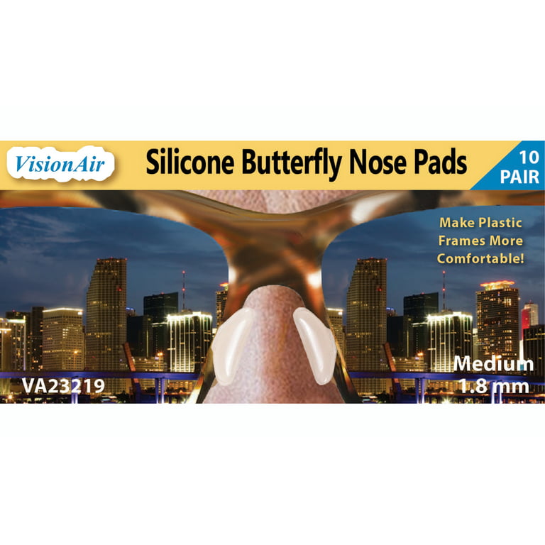 10 PCS NERD Wax Shortsighted Antiskid Silicone Adhesive Nose Pads