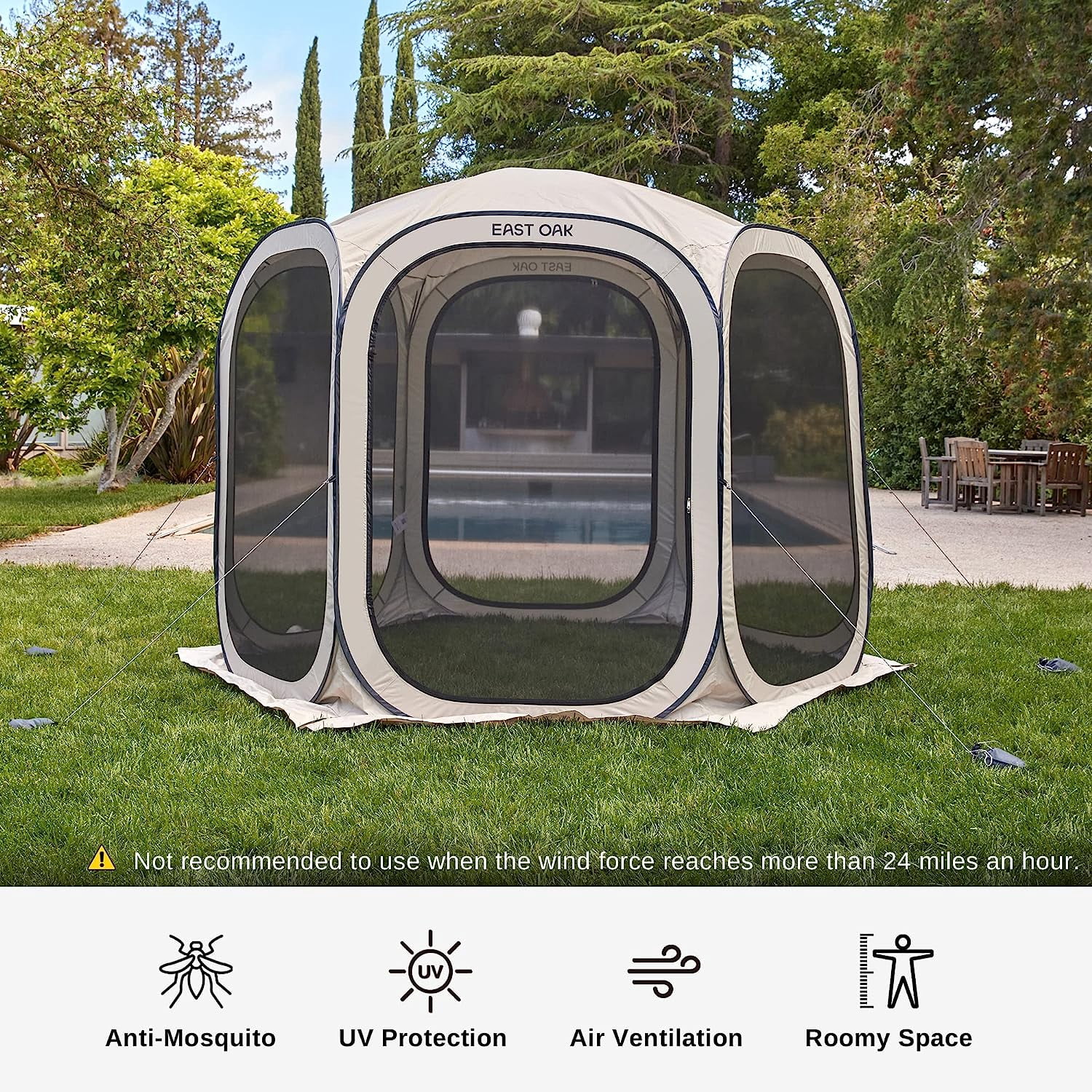 Screen House 10*10 Beige