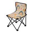 thumbnail image 2 of BZSMCE Camping Chairs Modern Sunny Daydreams Pattern Folding chair, 2 of 8