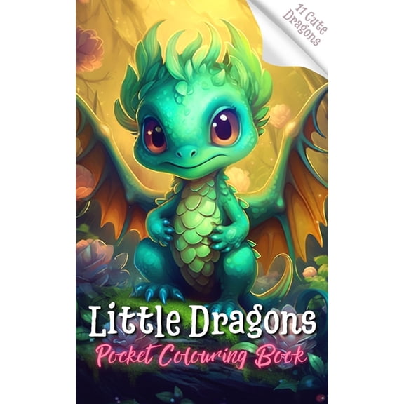 Little Dragons Colouring Book, (Paperback)