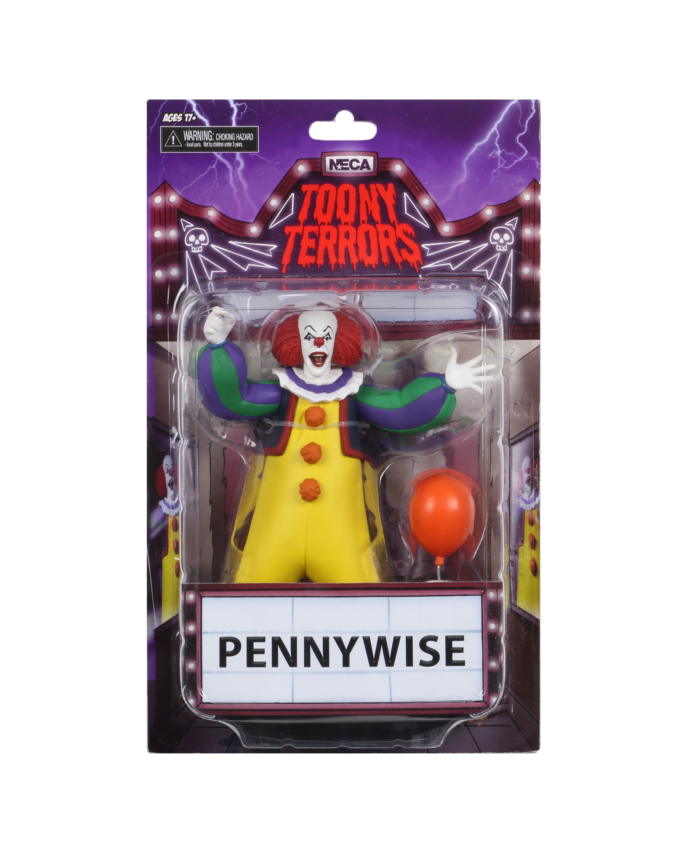 Toony Terrors – 6” Scale Action Figure – Pennywise (1990 IT