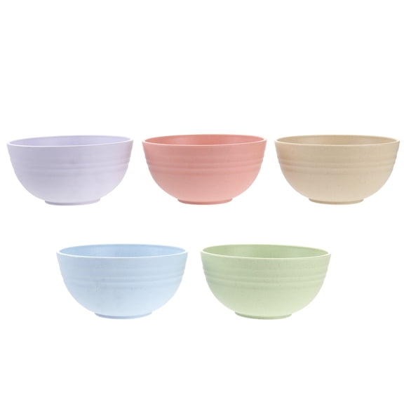 REOFLYUP Soup Bowl Assorted Color 5Pcs 4.7x4.7x2.4in