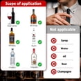 thumbnail image 4 of Vertedor de botellas medido automático, vertedor de medida de alcohol de tiro rápido, dispensador de bebidas, cócteles de vino, herramientas de Bar para el hogar, 1oz/30ml, paquete de 10, 4 of 8