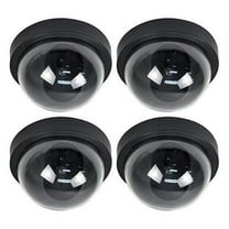 Travelwant Fake Dummy Surveillance Home Dome Security Camera CCTV with Red Flashing Light Camera