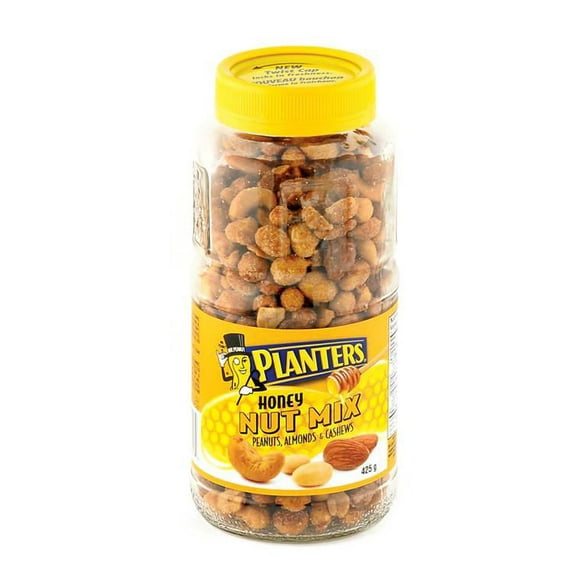 Noix arachides, amandes et cajou Noix mélange de Planters au miel Arachides, Amandes et Cajou