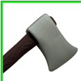 thumbnail image 3 of Brown Silver Tone Lumberjack Axe Hatchet 24 Inch, 3 of 4