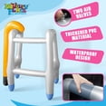 thumbnail image 4 of Novelty Place Inflatable Walker and Cane Set - Funny Old Man Costume Accessories for Halloween, 100th Day of School, Retirement Party Decorations, 4 of 7