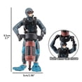 thumbnail image 4 of Figuras de Mini buzo, modelo de simulación de aventura subacuática, juego de figuras de buzo para diseño de escena, adornos de mesa, 4 Uds., 4 of 8