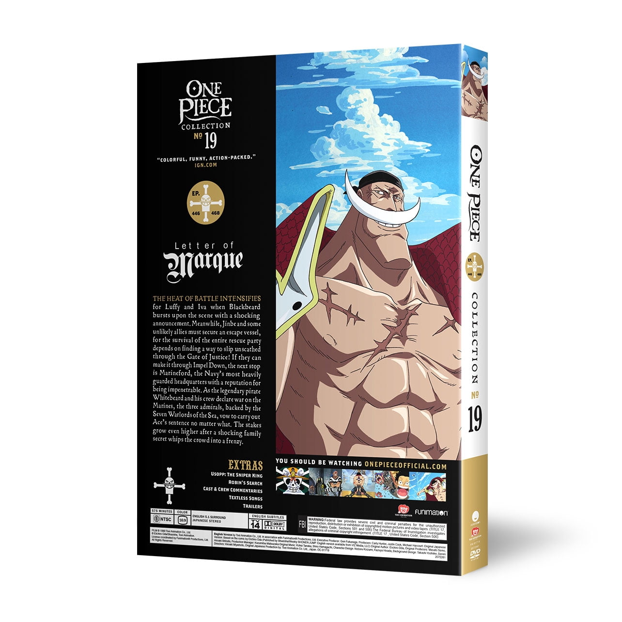 Funimation One Piece: Collection 19 Animation, Blackbeard