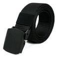 thumbnail image 1 of Nylon Belt Adjustable Causal Web Belt Outdoor Belt with Plastic Buckle for Men, 1 of 10