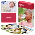thumbnail image 1 of Tarjetas didácticas verbales Volumen 1 | 40 tarjetas ilustradas de Action Language Builder para niños y adultos | Materiales didácticos de Esl para adultos | Tarjetas ilustradas para logopedia y educa, 1 of 5